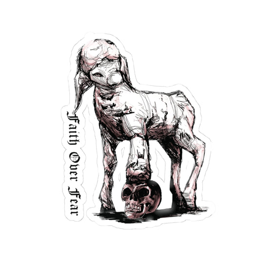 Faith Over Fear - Kiss-Cut Stickers