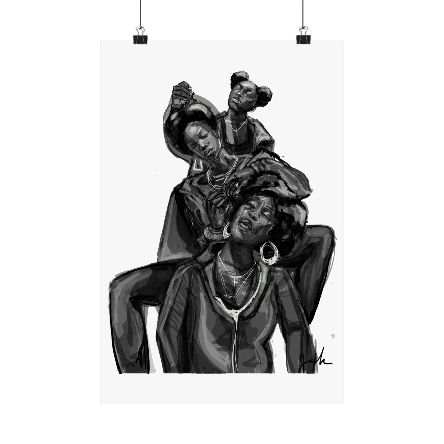 I Love Us - Matte Poster