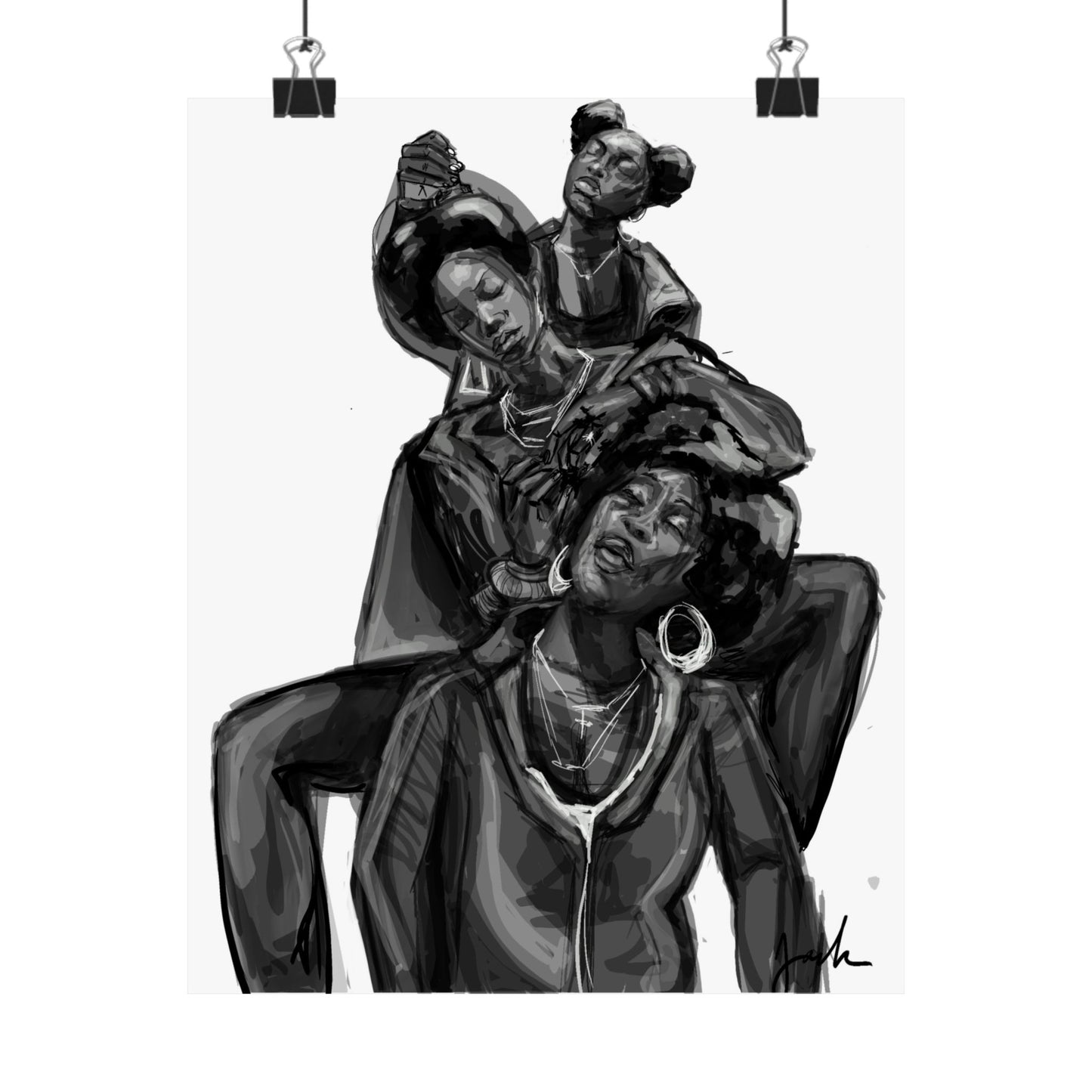 I Love Us - Matte Poster
