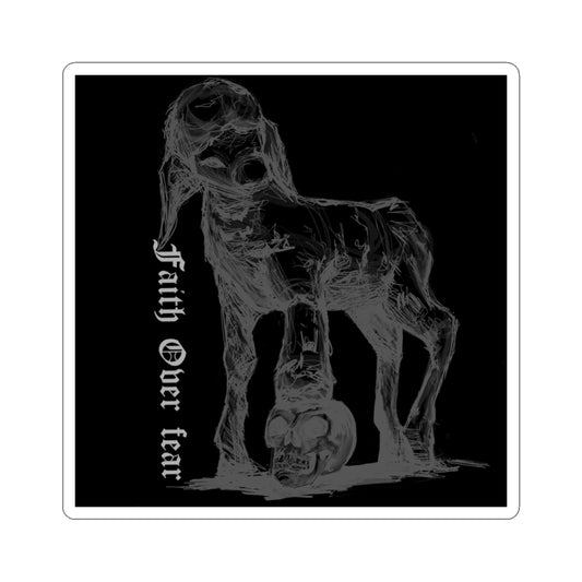 Faith over Fear (Dark Version) - Sticker