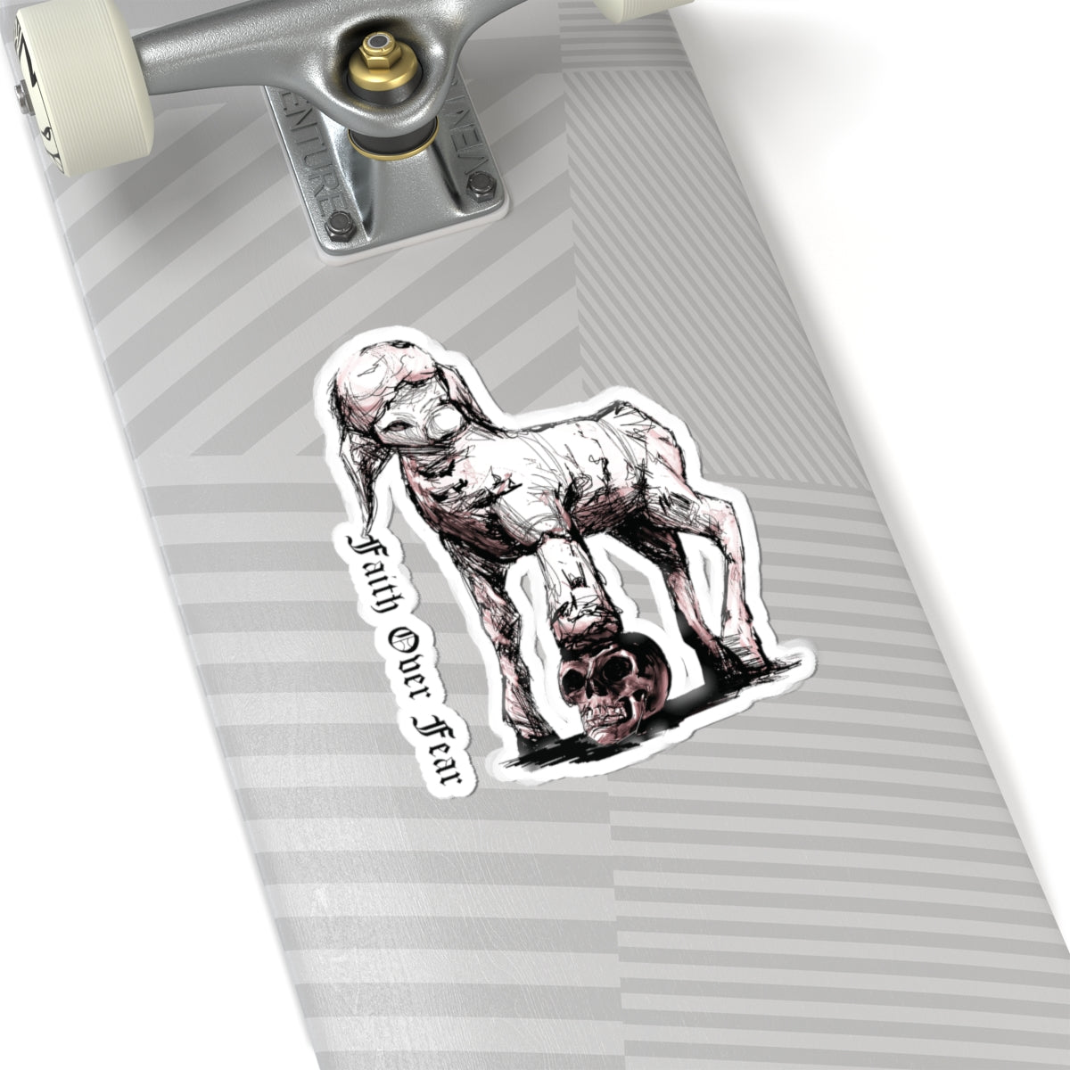 Faith Over Fear - Kiss-Cut Stickers