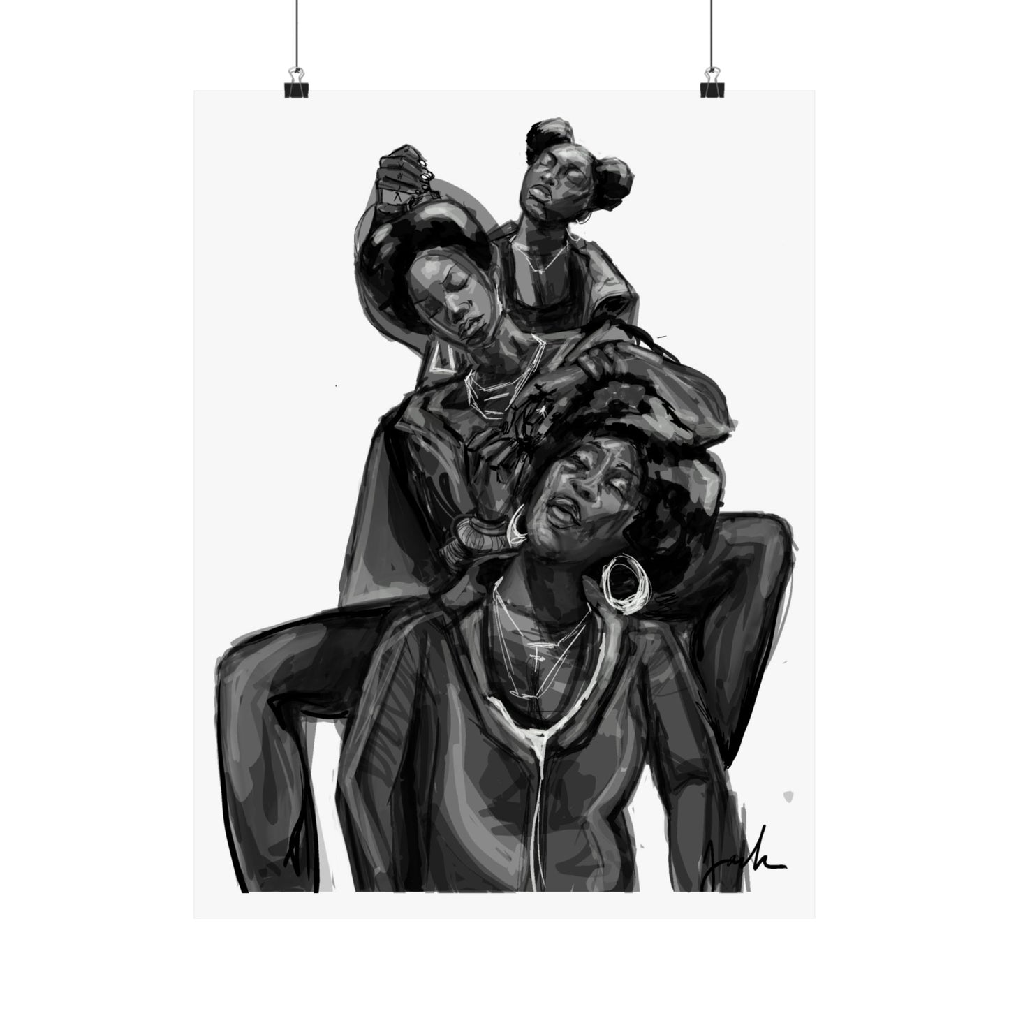 I Love Us - Matte Poster