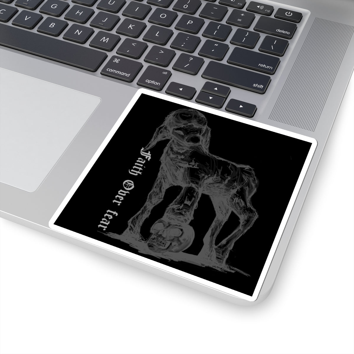 Faith over Fear (Dark Version) - Sticker