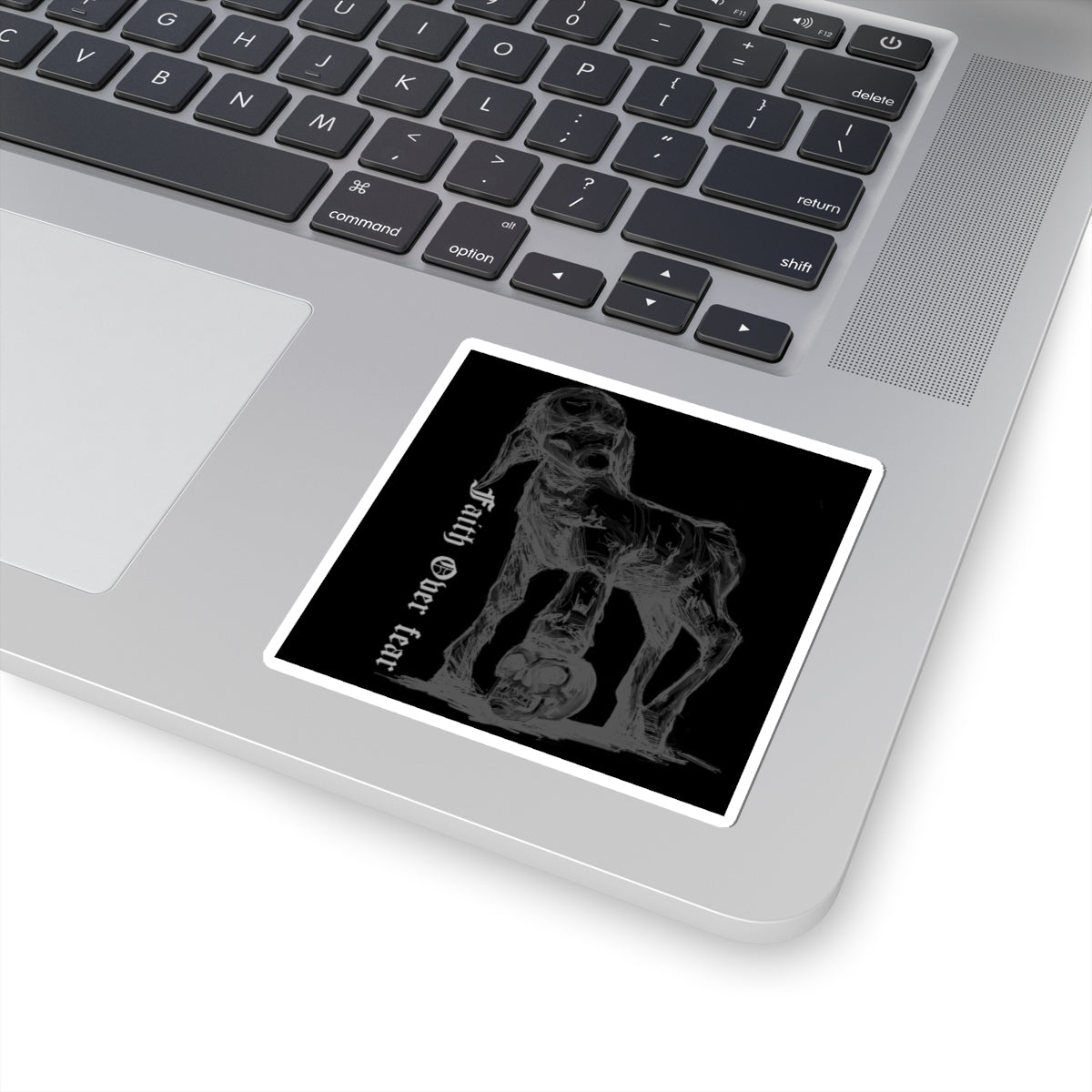 Faith over Fear (Dark Version) - Sticker