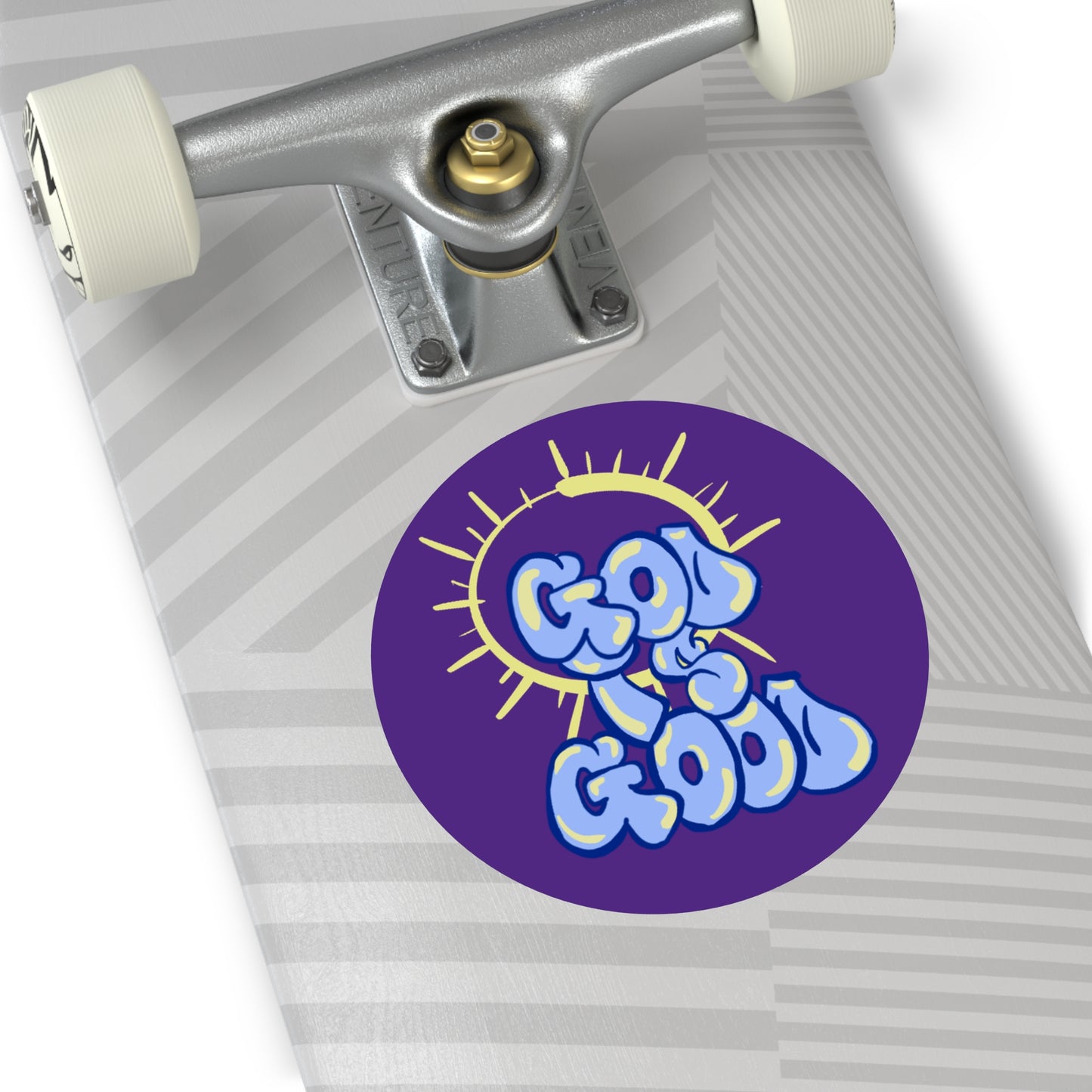 God is Good- Round Sticker