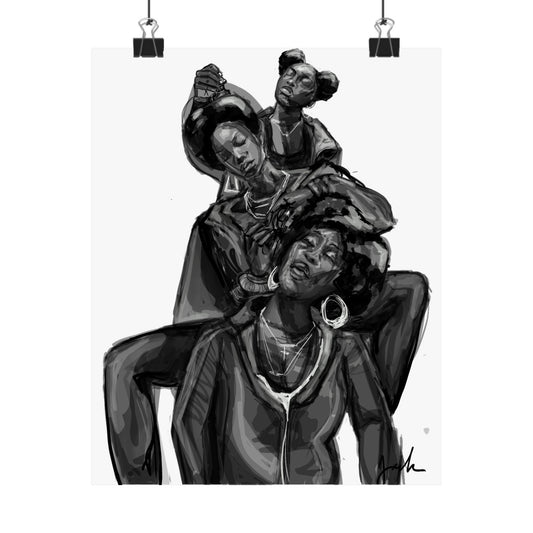 I Love Us - Matte Poster